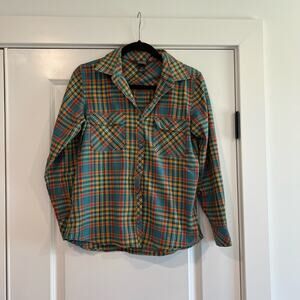 Outdoor Research Women's Flannel Shirt Cotton Wool Size‎ Small Petite